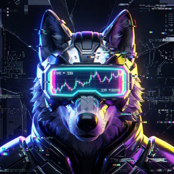 0xAlpha Glitch wolf