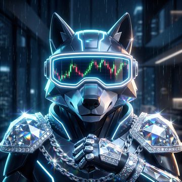 0xAlpha Diamond wolf